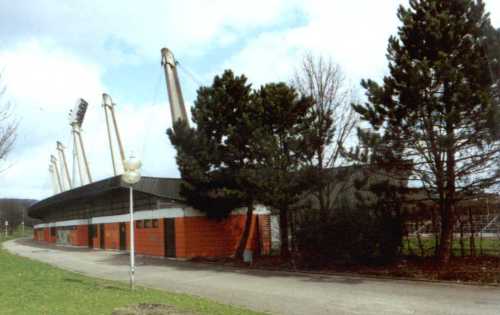 Parkstadion - Trib&uuml;ne Au&szlig;enansicht