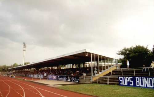 Stadion Ru&szlig;heide - Trib&uuml;ne