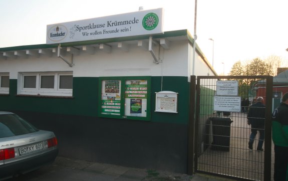Sportplatz Kr&uuml;mmede