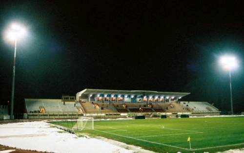 Parc municipal des sports Gaston-G&eacute;rard - Haupttrib&uuml;ne