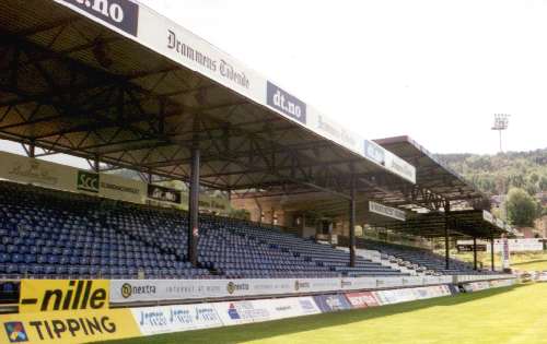 Marienlyst Stadion - Haupttrib&uuml;ne