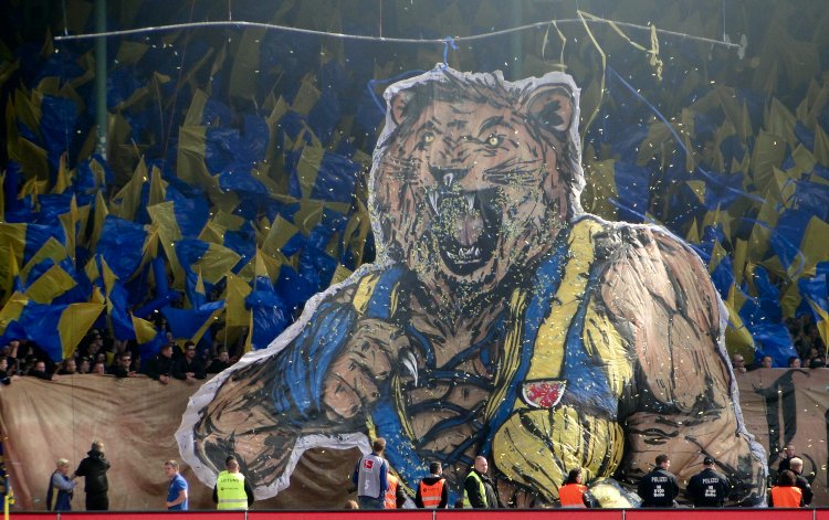 Eintracht-Stadion an der Hamburger Stra&szlig;e