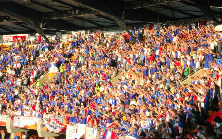 Est&aacute;dio Cidade de Coimbra - Stimmung Frankreich