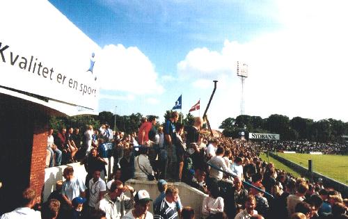Esbjerg Idr&aelig;tspark - Blick &uuml;ber die Gegenseite