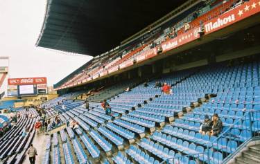 Vicente Calder&oacute;n - Blick &uuml;ber die Trib&uuml;ne