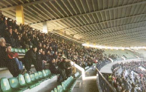 Stadio Bentegodi - Blick &uuml;ber die Westtrib&uuml;ne